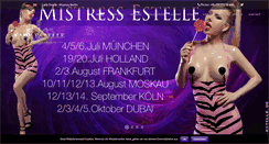 Desktop Screenshot of lady-estelle.de